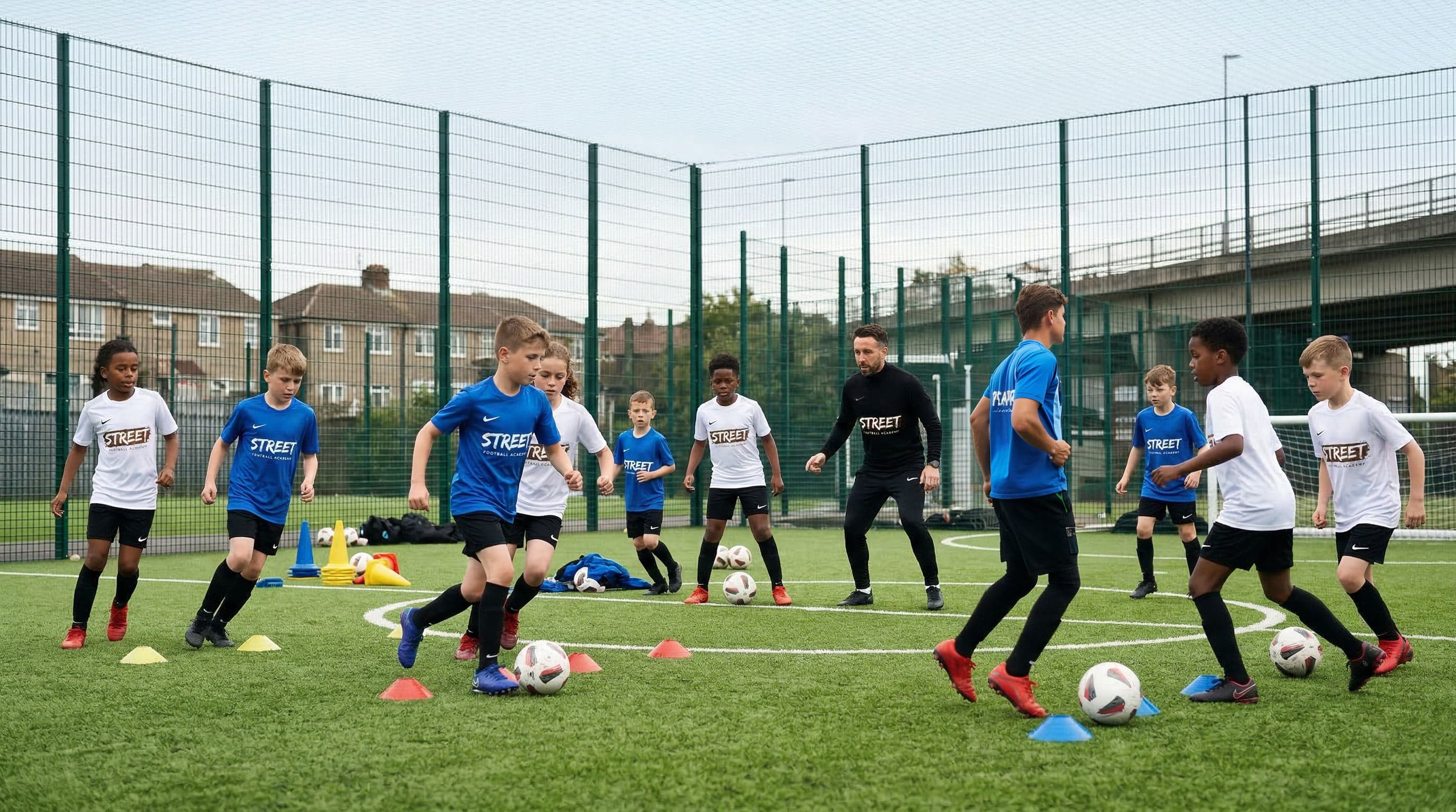 Street Football Academy training session